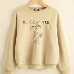 Beige Hoodless Hoodie🤍